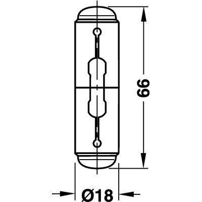 Zierhlse FI-2 Band-16 Kunststoff verchromt poliert  16 mm
